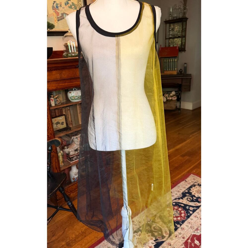 Luukaa Sheer Mesh Dress, Size 12